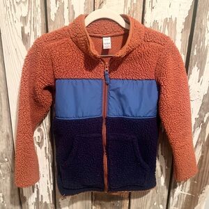 Carters jacket size 10 brown blue